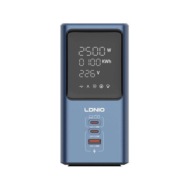 Produzni kabl LDNIO SC2 7-In-1 4 uticnice 2xPD 1xUSB GaN 45W 2m - EP3199289