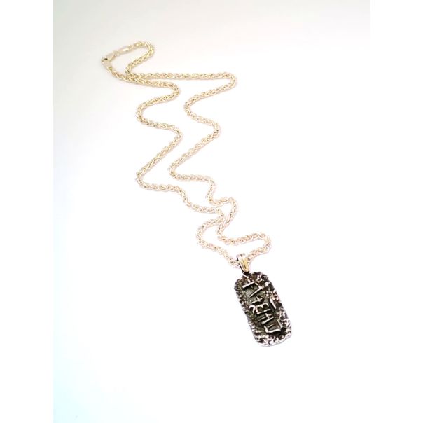 ROD - Ogrlica od sterling srebra ŽIVOT JE LJUBAV - ROD000058