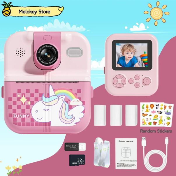 Photo stampac kamera JWD jednorog roze - EP3084078