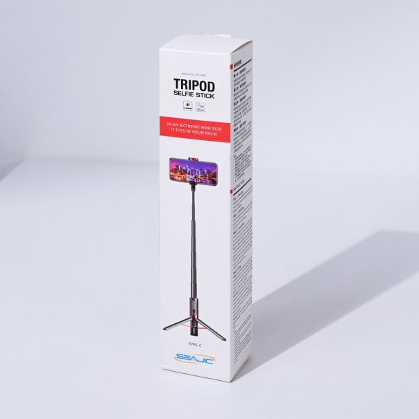 Selfie stick M18 mini + tripod crni - 221404