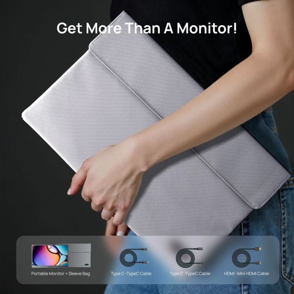 Eksterni prenosni monitor Arzopa Z3FC (sa futrolom) 16,1 inch Grey 2K sRGB100 180hz - EP3055770