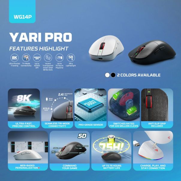 FANTECH Mis Wireless Gaming WG14P Yari PRO - EP3192944
