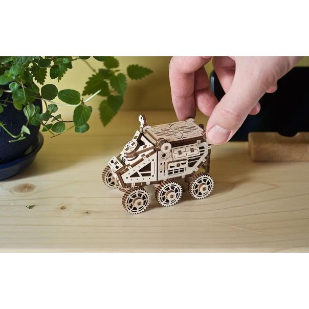 3d drveni eko mehanička puzzle - MARS ROVER - 172