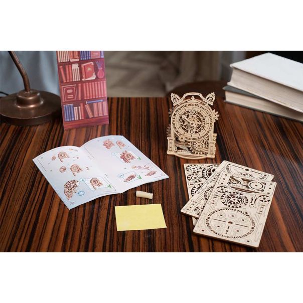 3D puzzle super mix 5 (Lokomotiva i budilnik) - 252-1-1-1-1-1