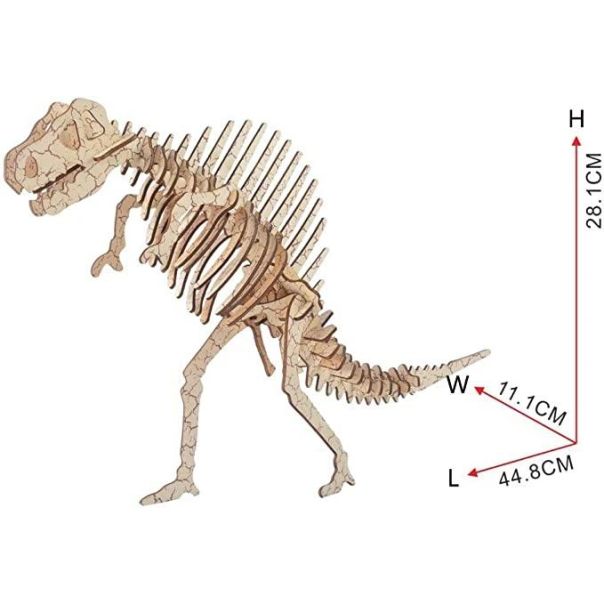 3d drvena puzzle - SPINOSAURUS - 96-1-1