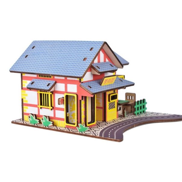 3d drvena puzzle - ČAJDŽIJNICA - 115-1