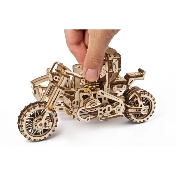 3d drvena puzzle - MOTOR SCRAMBLER UGR -10 - 175-1