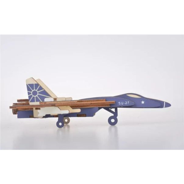 3d drvena puzzle - SUHOJ 27 - 76-1-1