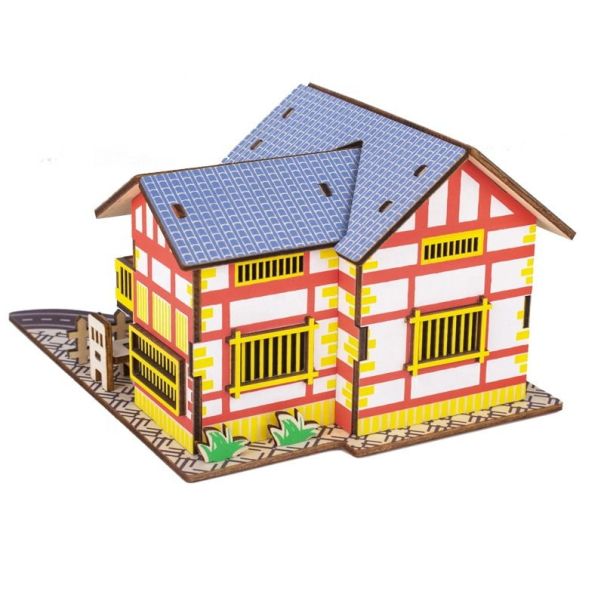 3d drvena puzzle - ČAJDŽIJNICA - 115-1