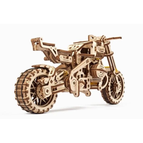 3d drvena puzzle - MOTOR SCRAMBLER UGR -10 - 175-1