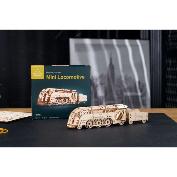 3D puzzle super mix 5 (Lokomotiva i budilnik) - 252-1-1-1-1-1