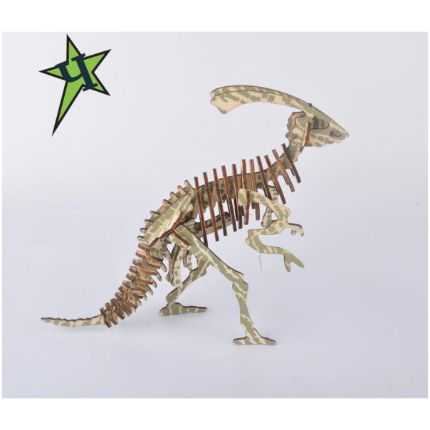 3d drvena puzzle  - PARASAUROLOPHUS - 95-1-1