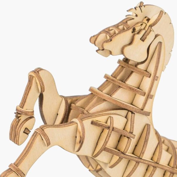 3d drvena slagalica - KONJIĆ - 146-1