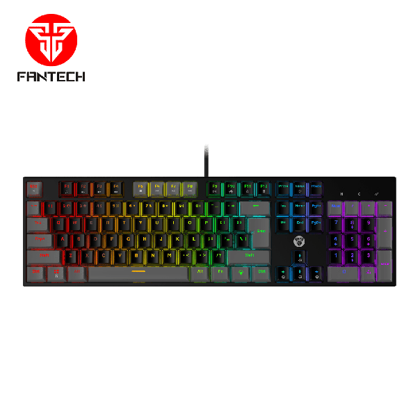 FANTECH Gejmerska mehanička tastatura MK886 ATOM CRNA (PLAVI SWITCH) - 207879