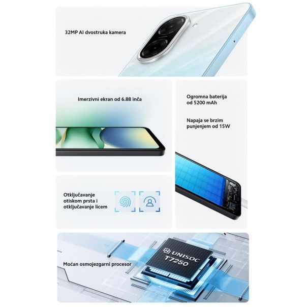 XIAOMI Redmi A5 4/128GB, zlatna - MZB0JTPEU