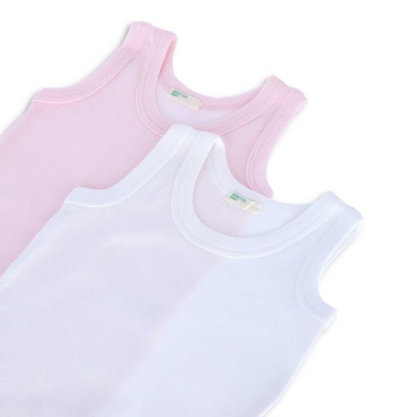 BENETTON Bodi bez rukava 2 komada 3VE40B049-911 - 3VE40B049-911