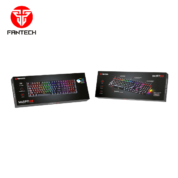FANTECH Gejmerska mehanička tastatura MK855 MAXFIT108 CRNA (PLAVI SWITCH) - FT97844