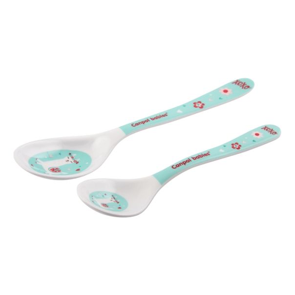 CANPOL BABIES SET KASIKA (2kom) 4/530 MELAMINE - EXOTIC ANIMALS TURQUOISE - EP2739367
