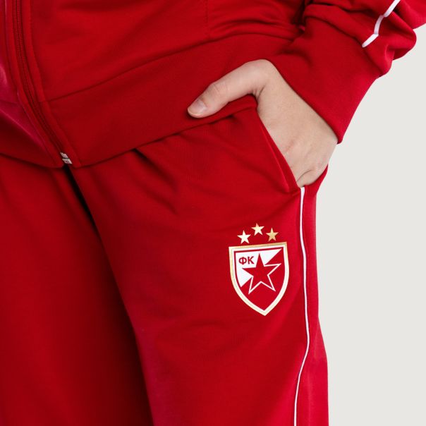 FK CRVENA ZVEZDA dečija trenerka donji deo crvena - 400-25-5
