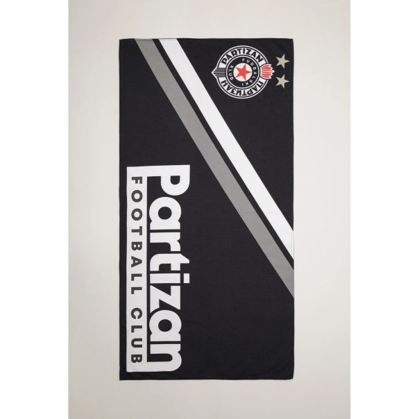 PARTIZAN Plažni peškir 70x140cm horizontalni grb i Partizan Beograd - 4000152-4