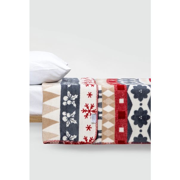 STEFAN Ćebe 150x200cm Nova godina - 4000165-20