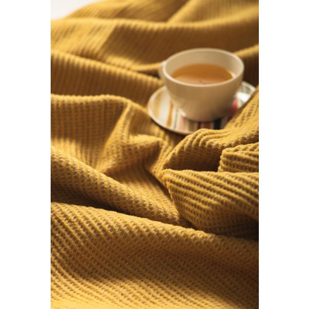 STEFAN Ćebe150x200cm, oker - 4000178-5