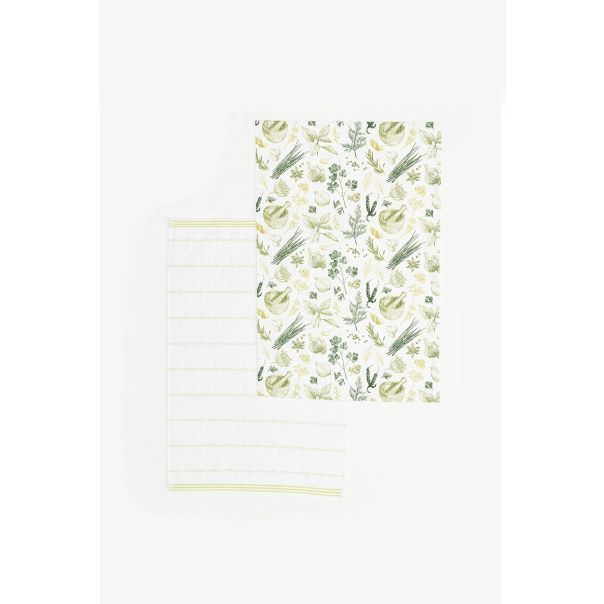 STEFAN Set kuhinjska krpa 40x60cm i peškir 50x70cm Začin - 4000210 – začin