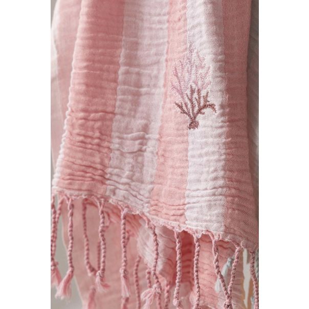 STEFAN Pareo muslin, roze - EP3123336