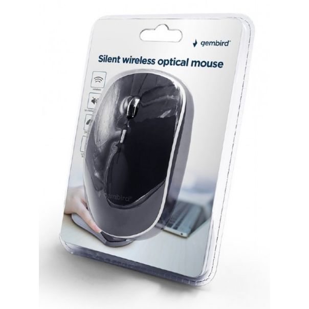 GEMBIRD MUSW-4BS-01 Necujni bezicni mis 2,4GHz opticki - 39814