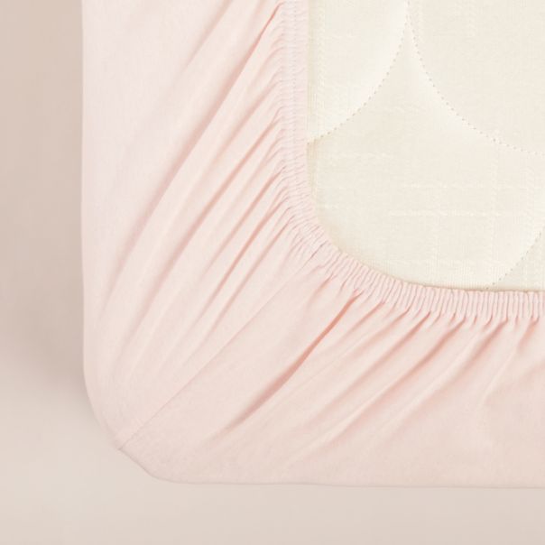 STEFAN Čaršav sa lastišem 180x200x30cm, roze - EP2952280