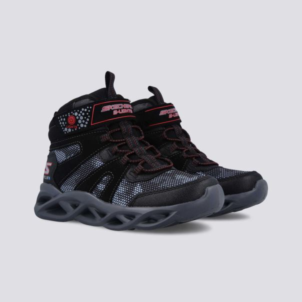 SKECHERS Čizme twisted-brights bp - 400145L-BKRD