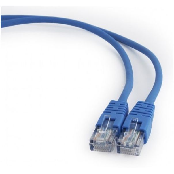 GEMBIRD PP12-0.25M/B mrezni kabl, CAT5e UTP Patch cord 0,25m blue - 39815
