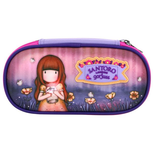 SANTORO GORJUSS Ovalna pernica 1 zip Firefly Dawn 384GJ34 - 20927-1
