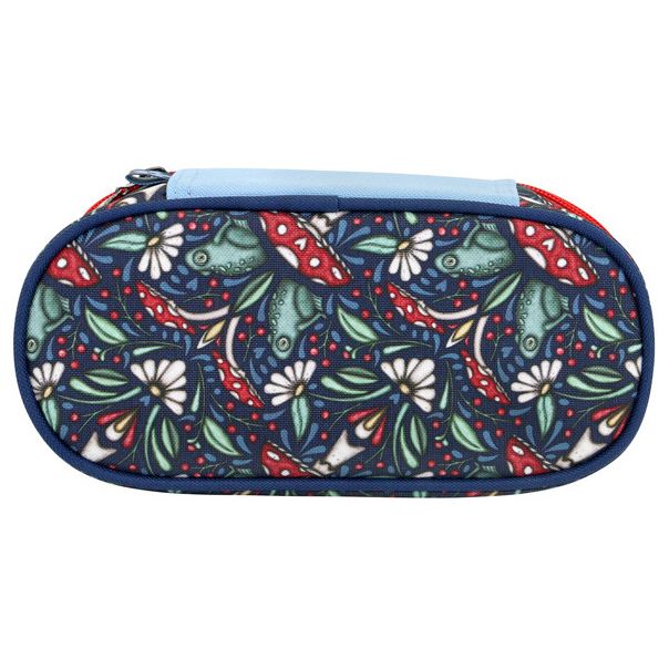 SANTORO GORJUSS Ovalna pernica 1 zip Little Mushroom 384GJ35 - 20928-1