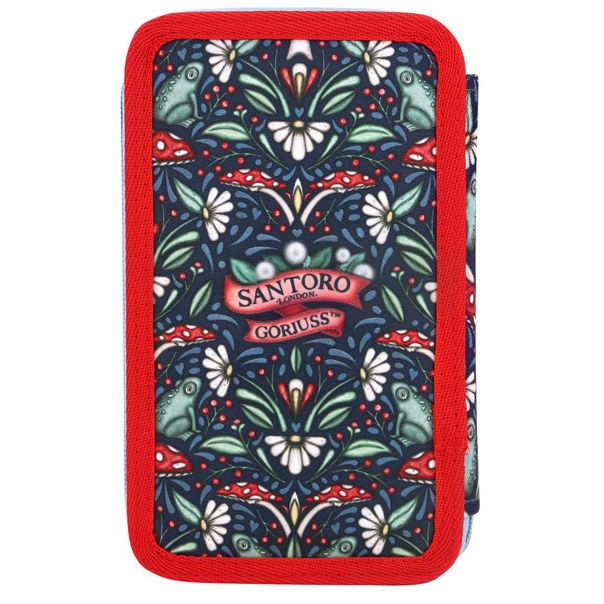 SANTORO GORJUSS Puna pernica 3 zipa Little Mushroom 607GJ35 - 20936-1-1-1-1