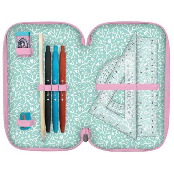 SANTORO GORJUSS Puna pernica 3 zipa Little Mushroom 607GJ35 - 20936-1-1-1-1