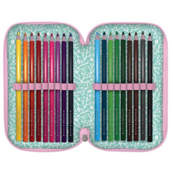 SANTORO GORJUSS Puna pernica 3 zipa Little Mushroom 607GJ35 - 20936-1-1-1-1