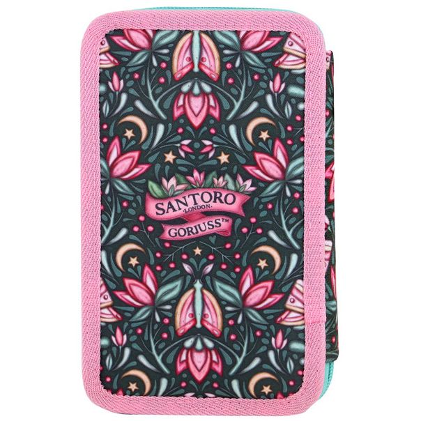SANTORO GORJUSS Puna pernica 3 zipa Woodland Wildflower 607GJ36 - 20937-1-1-1