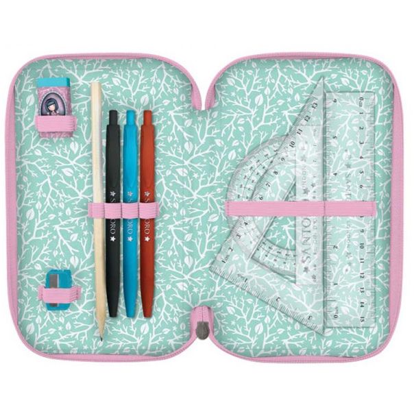 SANTORO GORJUSS Puna pernica 3 zipa Woodland Wildflower 607GJ36 - 20937-1-1-1