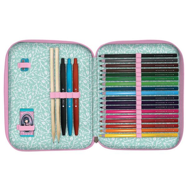 SANTORO GORJUSS Puna pernica 2 zipa Little Mushroom 688GJ31 - 20940-1