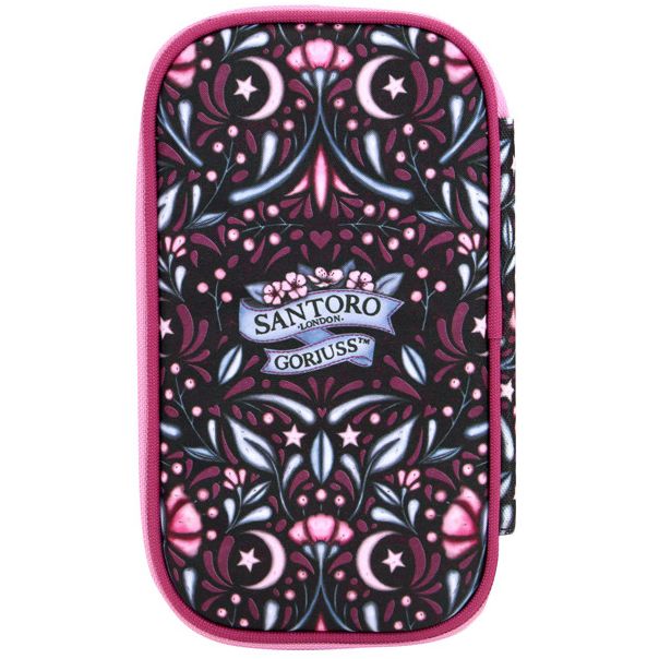 SANTORO GORJUSS Ovalna puna pernica 1 zip Fairy Dusk 1046GJ21 - 20942-1