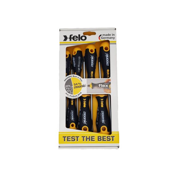 Felo Set šrafcigera Ergonic SL/PH/PZ 40097118 7 kom - 40097118