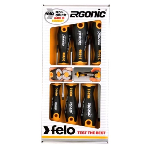 Felo Set šrafcigera Ergonic SL/PH/PZ 40097118 7 kom - 40097118