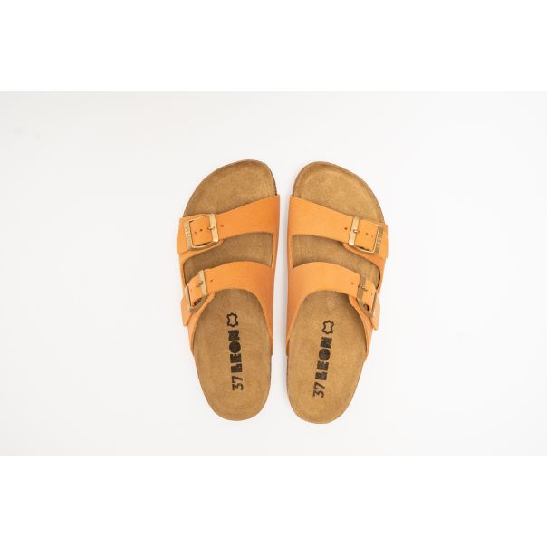 LEON Ženska papuča Anna- narandžasta - 4010-NR