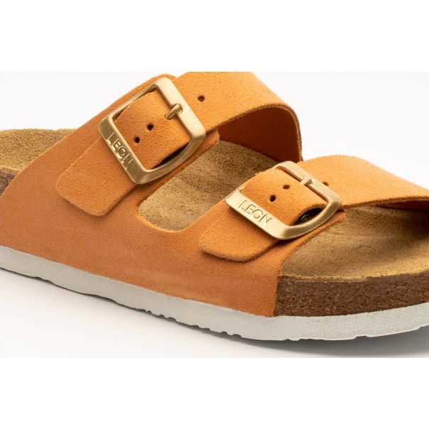 LEON Ženska papuča Anna- narandžasta - 4010-NR