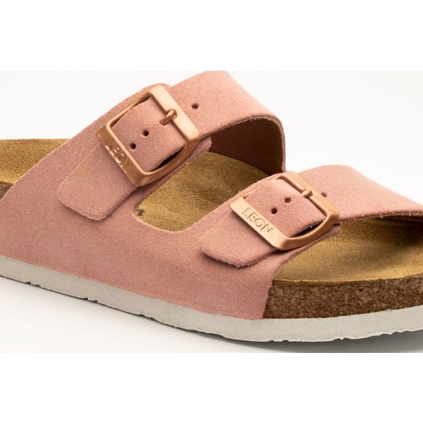 LEON Ženska papuča Anna-roze - 4010-RO