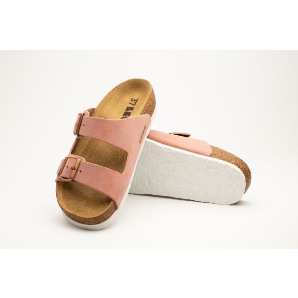 LEON Ženska papuča Anna-roze - 4010-RO