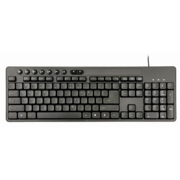 GEMBIRD Multimedia set miš + tastatura KBS-UM-04, crna - 39885
