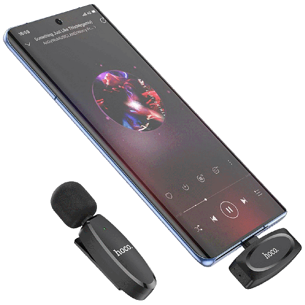 hoco. Bežični mikrofon L15 Crystal Lavalier sa USB type C konektorom - 40210-1