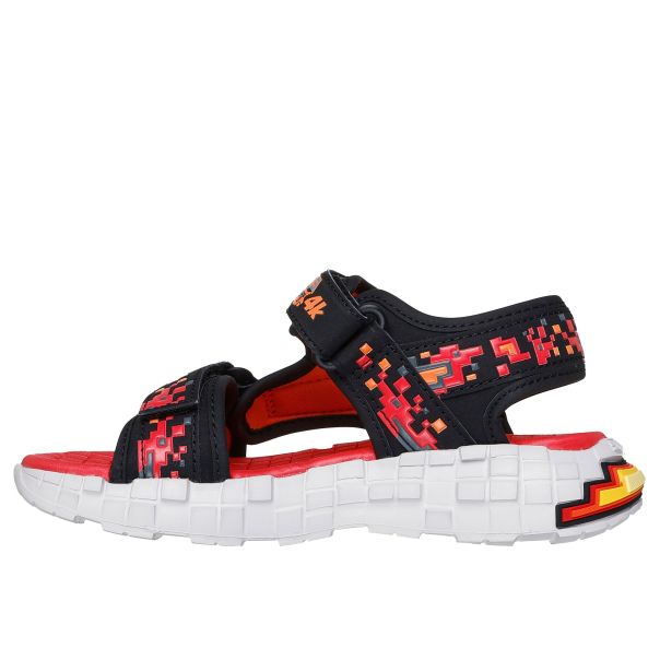 SKECHERS Sandale mega-splash 4k BP - 402161L-BKRD